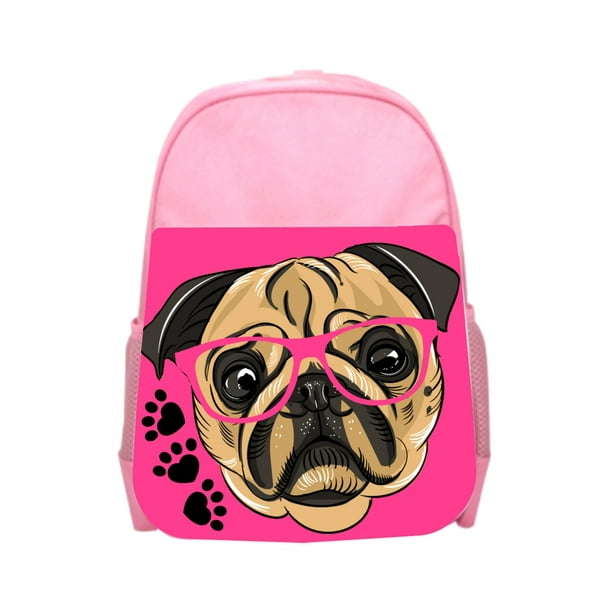 BackpackCute Pug Dog Unicorn Backpack School Shoulder Backpacks Casual Daypack BackpackCute Pug Dog Unicorn Backpack School Shoulder Backpacks Casual Daypack